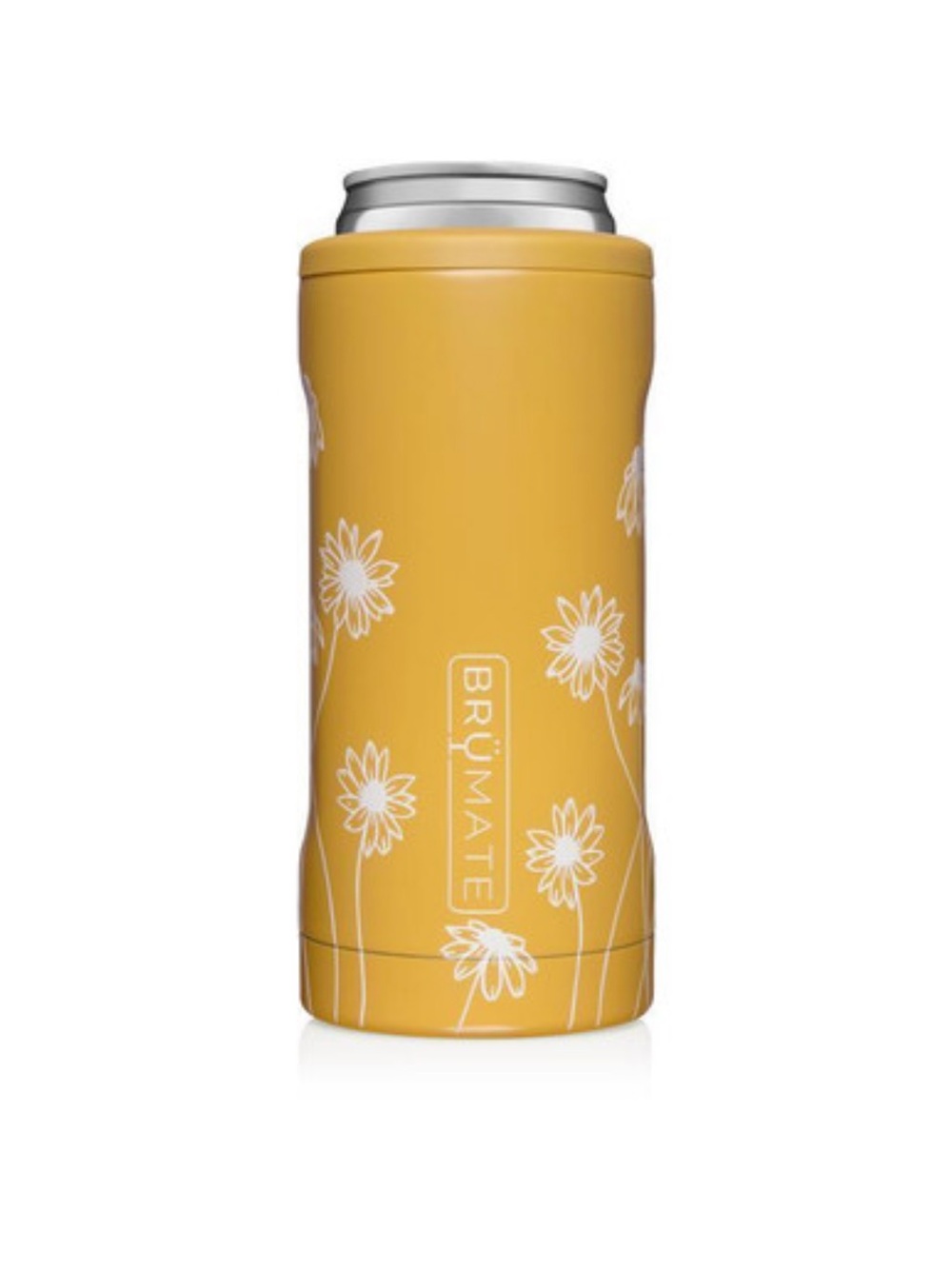BrüMate Hopsulator Slim RARE Sundaisy Can Cooler Insulated 12oz Slim Cans Alani